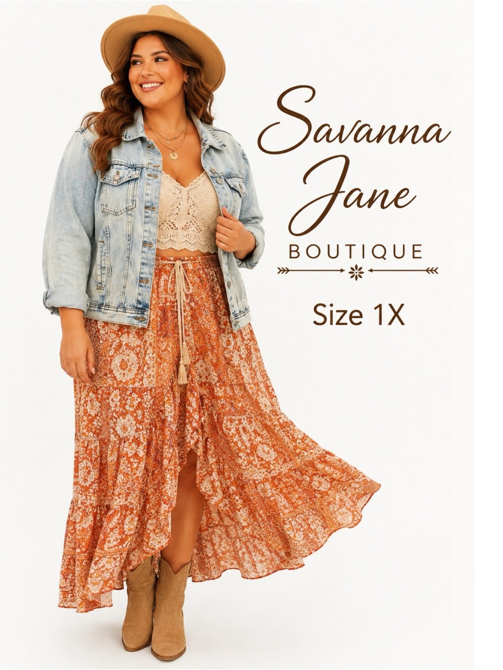 SAVANNA JANE Light Acid Wash Jean Jacket